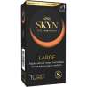 SKYN PRESERVATIVO LARGE AJUSTE EXTRA 10 UNIDADES