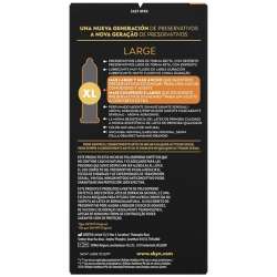 SKYN PRESERVATIVO LARGE AJUSTE EXTRA 10 UNIDADES