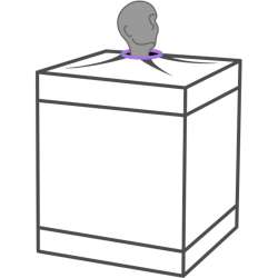 SECRET DOME KINK CLUB CABINA BUKKAKE MORADO