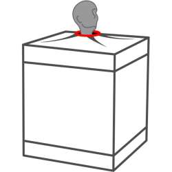 SECRET DOME KINK CLUB CABINA BUKKAKE NEGRO ROJO