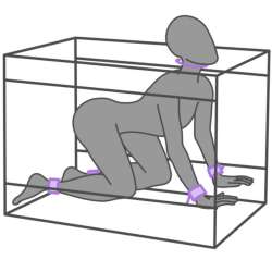 SECRET DOME KINK CLUB LA NICHE CABINA MORADO