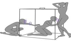 SECRET DOME KINK CLUB CABINA SCANDALE MORADO