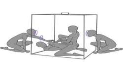 SECRET DOME KINK CLUB CABINA SCANDALE MORADO