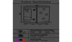 SECRET DOME KINK CLUB CABINA SCANDALE NEGRO ROJO