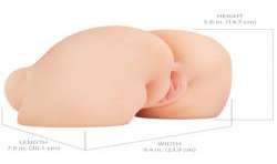 PDX ELITE SHAKETHAT ASS MASTURBADOR VAGINA Y ANO REALaSTICO CON VIBRACIaN