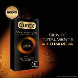 DUREX CONEXIaN TOTAL ULTRA FINO PLUS SIN LaTEX 10 UNIDADES