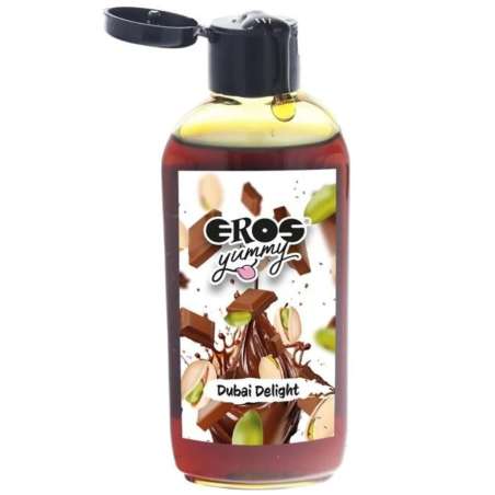 EROS LUBRICANTE YUMMY DUBAI DELIGHT PISTACHO Y CHOCOLATE 100 ML