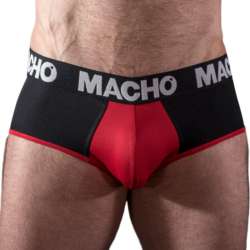 MACHO MS26N SLIP NEGRO ROJO M