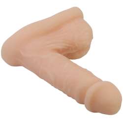 PRETTY LOVE WILDON DILDO ULTRA REALaSTICO Y ELaSTICO 10 CM NATURAL
