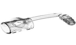 PRETTY LOVE FUNDA PARA PENE CON PLUG ANAL TRANSPARENTE