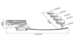 PRETTY LOVE FUNDA PARA PENE CON PLUG ANAL TRANSPARENTE