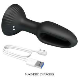 PRETTY LOVE HUBERT PLUG ANAL CON 7 MODOS DE VIBRACIaN