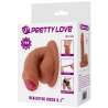 PRETTY LOVE WARNELL DILDO ULTRA REALaSTICO Y ELaSTICO 95 CM MULATO