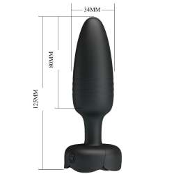 PRETTY LOVE TARION PLUG ANAL CON LUZ LED 125 CM