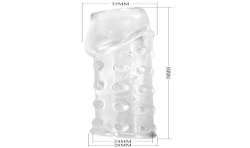 PRETTY LOVE FUNDA PARA PENE APRETADA Y VOLUMINIZADORA TRANSPARENTE