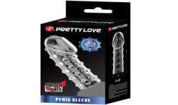 PRETTY LOVE FUNDA PARA PENE APRETADA Y VOLUMINIZADORA TRANSPARENTE