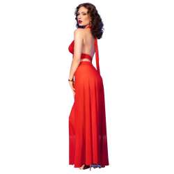 CHILIROSE CR 4857 SET TOP Y PANTALONES ROJO TALLA S