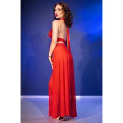 CHILIROSE CR 4857 SET TOP Y PANTALONES ROJO TALLA S