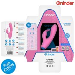 ONINDER CUTE LOVE BUNNY VIBRADOR PUNTO G Y CLITORIS APP MUNDIAL GRATUITA
