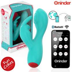 ONINDER CUTE LOVE BUNNY VIBRADOR PUNTO G Y CLaTORIS APP MUNDIAL GRATUITA