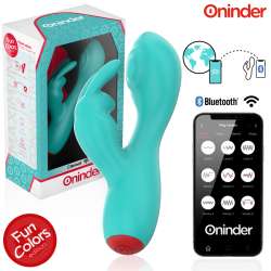 ONINDER CUTE LOVE BUNNY VIBRADOR PUNTO G Y CLaTORIS APP MUNDIAL GRATUITA