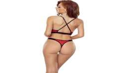 PASSION PORIGELIA BIKINI ROJO S M