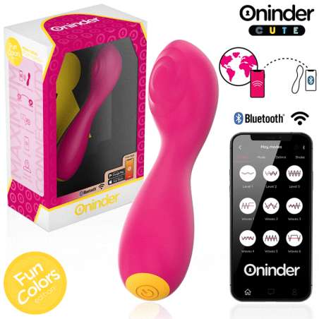 ONINDER CUTE LOVE BUDDY MASTER VIBRADOR PUNTO G APP MUNDIAL GRATUITA