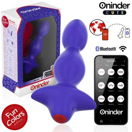 ONINDER CUTE LOVE BUTT VIBRADOR PLUG ANAL DILATADOR APP MUNDIAL GRATUITA