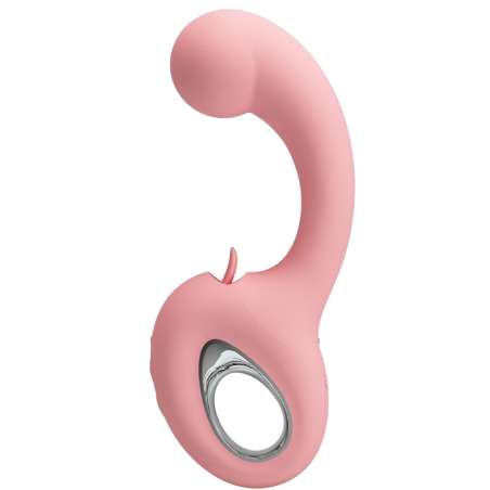 PRETTY LOVE ERYNNYES VIBRADOR PUNTO G ESTIMULADOR CLaTORIS 10 VIBRACIONES ROSA