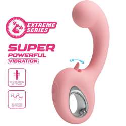PRETTY LOVE ERYNNYES VIBRADOR PUNTO G ESTIMULADOR CLaTORIS 10 VIBRACIONES ROSA