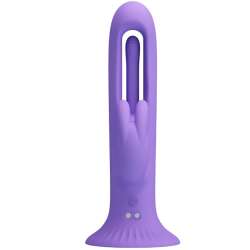PRETTY LOVE KILLMOULIS VIBRADOR RABBIT 12 MODOS DE VIBRACIaN MORADO