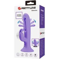 PRETTY LOVE KILLMOULIS VIBRADOR RABBIT 12 MODOS DE VIBRACIaN MORADO