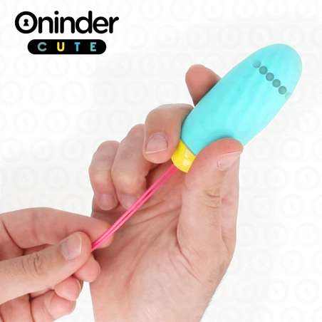 ONINDER CUTE LOVE PLEASURE HUEVO VIBRO GEMAS ROTADORAS SILICONA APP MUNDIAL GRATUITA