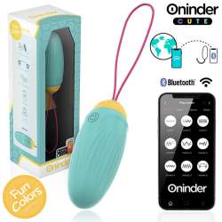 ONINDER CUTE LOVE PLEASURE HUEVO VIBRO GEMAS ROTADORAS SILICONA APP MUNDIAL GRATUITA