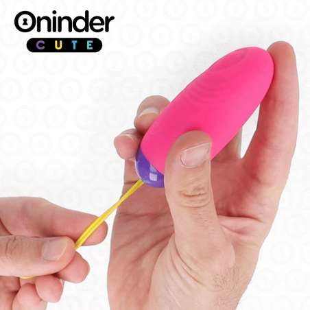 ONINDER CUTE LOVE PLEASURE HUEVO VIBRO WAVE TAPPING SILICONA APP MUNDIAL GRATUITA