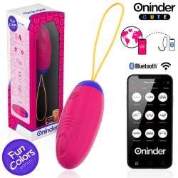 ONINDER CUTE LOVE PLEASURE HUEVO VIBRO WAVE TAPPING SILICONA APP MUNDIAL GRATUITA