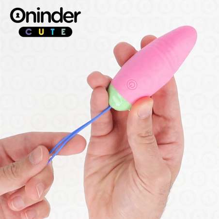 ONINDER CUTE LOVE PLEASURE HUEVO VIBRO ROTADOR 360 SILICONA APP MUNDIAL GRATUITA