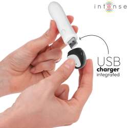 INTENSE RICO BALA VIBRADORA PINGaINO RECARGABLE USB 10 X 22 CM