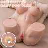 XISE DANIA THRUSTING TORSO REALaSTICO CON VIBRACIaN FEMENINO 52 CM