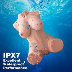 XISE DANIA THRUSTING TORSO REALaSTICO CON VIBRACIaN FEMENINO 52 CM