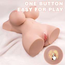XISE TINY THRUSTING TORSO REALaSTICO CON VIBRACIaN FEMENINO 40 CM