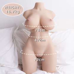 XISE TIDY TORSO REALaSTICO FEMENINO CON THRUSTING 71 CM