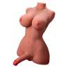 XISE HERMOSA LADY BOY TORSO FEMENINO CON DILDO CON VIBRACIaN Y THRUSTING 49 CM