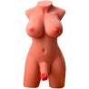 XISE MIAH LADY BOY TORSO FEMENINO CON DILDO CON VIBRACIaN Y THRUSTING 55 CM