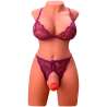 XISE MIAH LADY BOY TORSO FEMENINO CON DILDO CON VIBRACIaN Y THRUSTING 55 CM