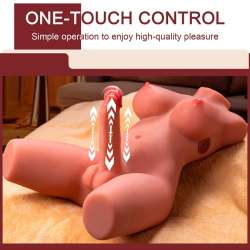 XISE MIAH LADY BOY TORSO FEMENINO CON DILDO CON VIBRACIaN Y THRUSTING 55 CM