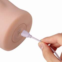 XISE AGGIE VIBRATING MASTURBADOR VAGINA CON VIBRACIaN
