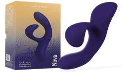 WE VIBE NOVA 3 VIBRADOR RABBIT AZUL MEDIANOCHE