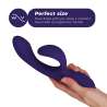 WE VIBE NOVA 3 VIBRADOR RABBIT AZUL MEDIANOCHE