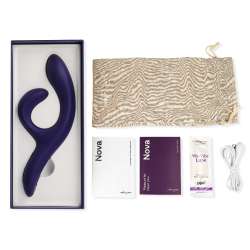 WE VIBE NOVA 3 VIBRADOR RABBIT AZUL MEDIANOCHE